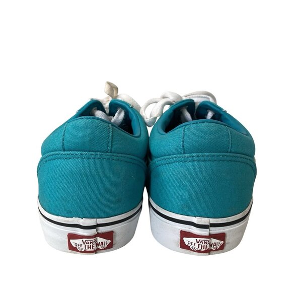 Vans Old Skool Skater Shoes Womens 11 Teal Ward Low Top Sneaker 90s Y2K Preppy - Picture 9 of 10